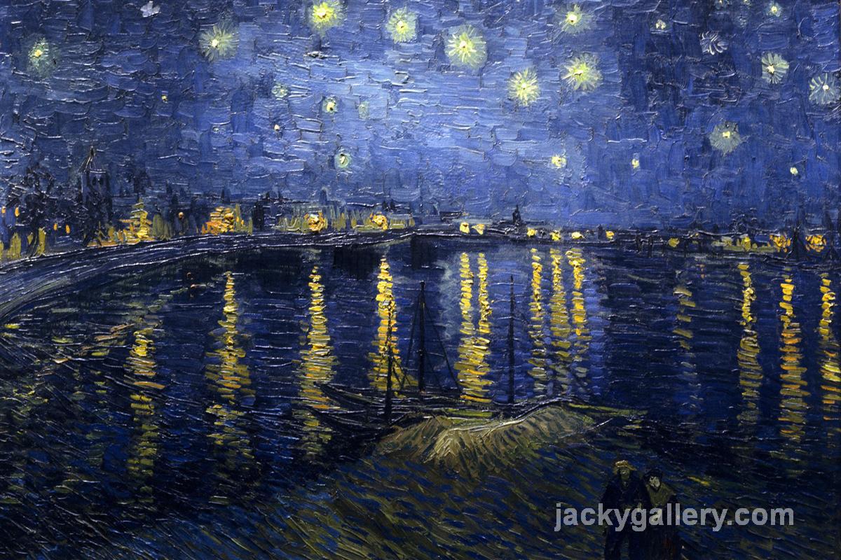 The Starry Night, Van Gogh painting